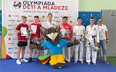 Honza Hruška na olympiádě mládeže