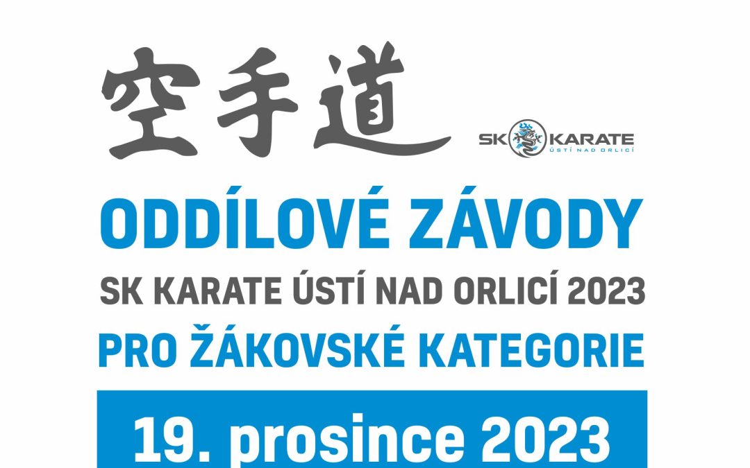 Oddílové závody 2023 – pozvánka