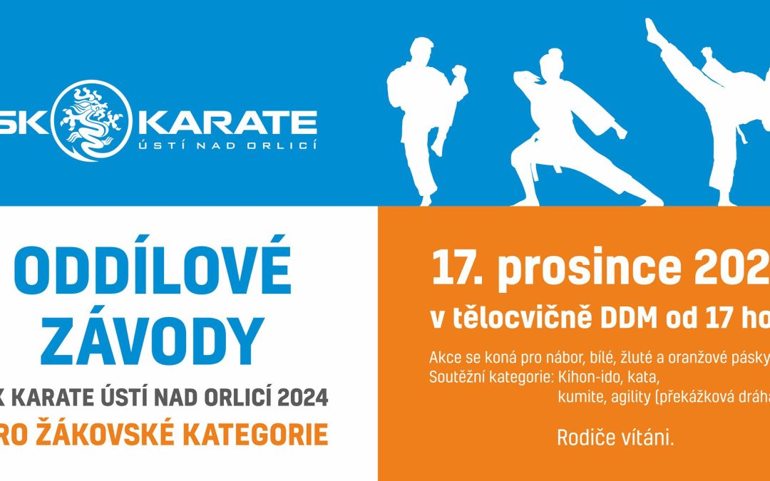 Oddílové závody 2024 – pozvánka