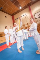 první trénink náboru karate 2018/2019