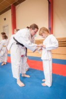 první trénink náboru karate 2018/2019