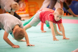 první trénink náboru karate 2018/2019