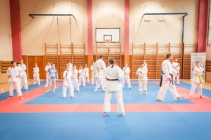 první trénink náboru karate 2018/2019