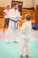 první trénink náboru karate 2018/2019