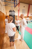 první trénink náboru karate 2018/2019