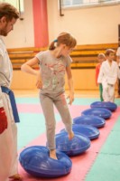 první trénink náboru karate 2018/2019