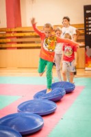 první trénink náboru karate 2018/2019