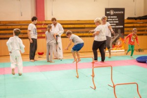 první trénink náboru karate 2018/2019