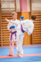 první trénink náboru karate 2018/2019